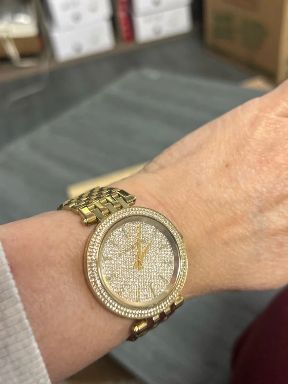 Michael Kors sparkling pavé